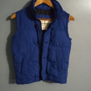 Blue Abercrombie vest